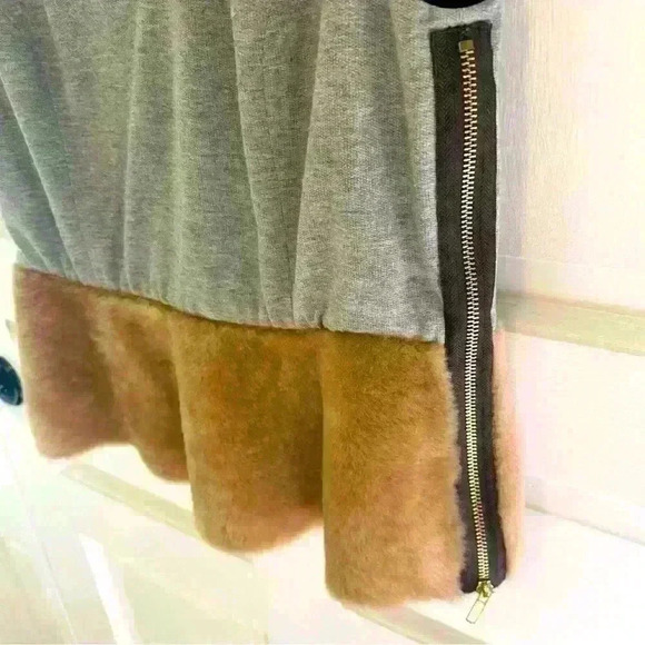 Harvey Faircloth silk lined design wool top Large. Mixed Materials Eclectic - Picture 5 of 10